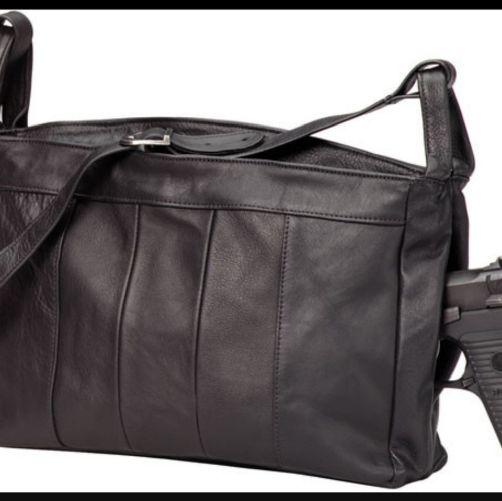 TripleK TRUE Concealed Carry Pistol Purse Black